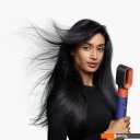 Фены Dyson Airwrap Complete Long HS08 i.d. Diffuser (с переходником на евровилку, синие румяна/топаз)