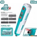 Шуруповерты, гайковерты, электроотвертки Total TSDLI04062 (с АКБ, кейс)