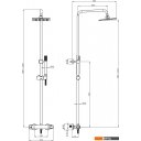 Душевые системы и гарнитуры Lauter Dew 21SH20404-4