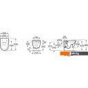 Унитазы Roca Ona Rimless 530 A346687000