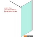 Душевые кабины Roth Walk In Line Walk-8 900 4000716W (хром/прозрачное стекло)