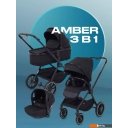 Детские коляски и аксессуары MOWbaby Amber MB068 (3 в 1, мятный)