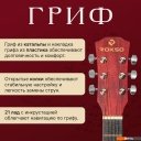 Гитары ROKSO FT-221-N