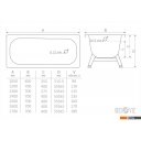 Ванны Antika 555206 (130x70)