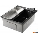 Кухонные мойки Saniteco 5060 PVD (с сифоном, дозатором и коландером)