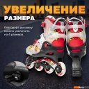 Роликовые коньки Ricos Fun PW-116A-10 (р. 34-37, черный/красный)