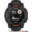 Умные часы и браслеты Garmin Instinct 3 Solar 45 мм (черный)