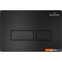 Унитазы Roxen Antares One Rimless 6 в 1 StounFix Dual Fresh 577729 (кнопка: черный матовый)