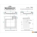 Умывальники MARRBAXX Люкс V61D1 V061D001