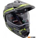 Мотошлемы AIM JK802S 802-014-XXXL (XXXL, желтый/серый/черный)