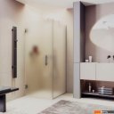 Душевые кабины MaybahGlass MGY-1305-4 (сатин стекло/хром глянцевый)