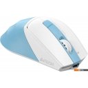 Мыши A4Tech Fstyler FG45CS Air2 (белый/голубой)