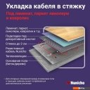 Теплые полы Nunicho Etalon SHS 200Вт с терморегулятором RТС 70.26 (10м)