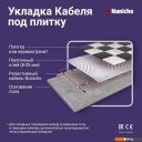 Теплые полы Nunicho Etalon SHS 500Вт с терморегулятором RТС 70.26 (25м)