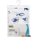 Шторки и карнизы для ванн и поддонов Рыжий кот Рыбы половина SC-PE-01 108995