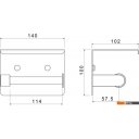 Аксессуары для ванной и туалета Aquatek Европа AQ4939CR (с полкой, хром)