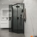 Душевые кабины Niagara Eco NG-1010-14DT 100x100x190 (черный/стекло тонированное)