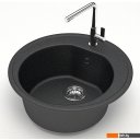 Кухонные мойки MARRBAXX Карельский камень модель 3/Q4 F003Q004 (черный)