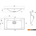 Умывальники Акватон Брук 80 1A71453KBC010