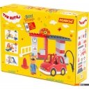 Конструкторы Полесье Три кота. Папа на заправочной станции 77520