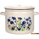 Кастрюли Лысьвенские эмали Васильки С-1621/4ЖмЭК