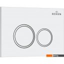 Унитазы Roxen Cube Bidet One Rimless 6 в 1 StounFix Dual Fresh 506235 (кнопка: белый глянец)