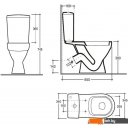 Унитазы Керамин Толедо МЛ Инкоэр (с микролифтом)