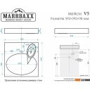 Умывальники MARRBAXX Мэйси V5D1 V005D001 (белый)
