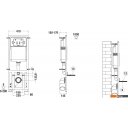 Унитазы WeltWasser Marberg 410 + Nesenbach 004 GL-WT + Mar 410 SE
