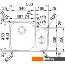 Кухонные мойки Franke Armonia AMX 110-16 122.0021.448 (стальной)