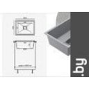 Кухонные мойки Polygran Blade 550 (серый)