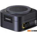 Зарядные устройства Baseus PicoGo Series 2-in-1 Magnetic Wireless Charger Qi2 67W P10276800123-00 (черный)