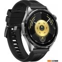 Умные часы и браслеты Huawei Watch GT 6 46 мм (черный, с черным силиконовым ремешком, международная версия)