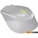 Мыши Logitech M330 Silent Plus (серый/желтый)