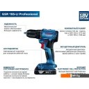 Шуруповерты, гайковерты, электроотвертки Bosch GSR 185-LI Professional 06019K3080 (с 2-мя АКБ, кейс)