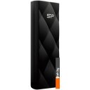 USB Flash Silicon-Power Blaze B20 Black 128GB (SP128GBUF3B20V1K)