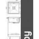 Кухонные мойки Polygran Blade 760 (белый хлопок)