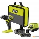 Шуруповерты, гайковерты, электроотвертки RYOBI RPD18C1-242S 5133006524 (с 2-мя АКБ, сумка)