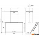 Вытяжки Elikor Рубин Ceramics S4 60Н-700-Э4Д 962840 (нержавеющая сталь/цемент)