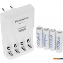 Батарейки, аккумуляторы, зарядные Panasonic Eneloop Smart Charger K-KJ17MCD40E