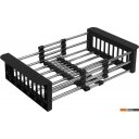 Кухонные мойки Schtoff Best Decor Black 6050 + коландер KR-1 BLACK + дозатор SD-1 BLACK