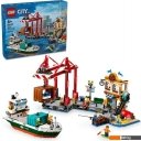 Конструкторы LEGO City 60422 Морской порт с грузовым судном