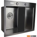 Кухонные мойки MARRBAXX B5848L-MR (черный/графит)