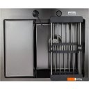 Кухонные мойки MARRBAXX B5848R-MR (черный/графит)