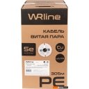 Кабели, адаптеры, разветвители WRline WR-UTP-4P-C5E-PE-BK (305 м)