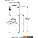Вытяжки MAUNFELD Ford 39 Isla Sensor LED (черный)