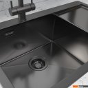 Кухонные мойки Zorg ZRN 5080 Premium L PVD Gunblack