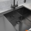 Кухонные мойки Zorg ZRN 5080 Premium R PVD Gunblack