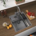 Кухонные мойки Zorg ZRE 4551 graphite