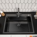 Кухонные мойки ARFEKA ECO AR 700*500 BLACK PVD NANO
